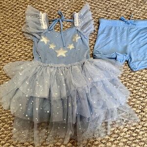 3T Bums and Roses princess dress